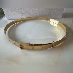 Laperla Gold brass metal belt - size 40